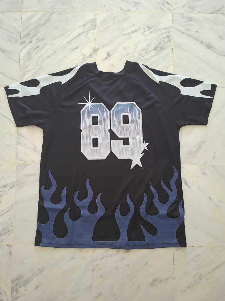 Amical Blaze T-Shirt (V1) - Black & Blue, Size M